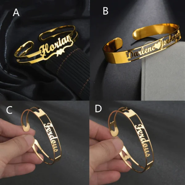 Customised Name Bracelet For Women